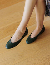 Green ballet flats Lolo