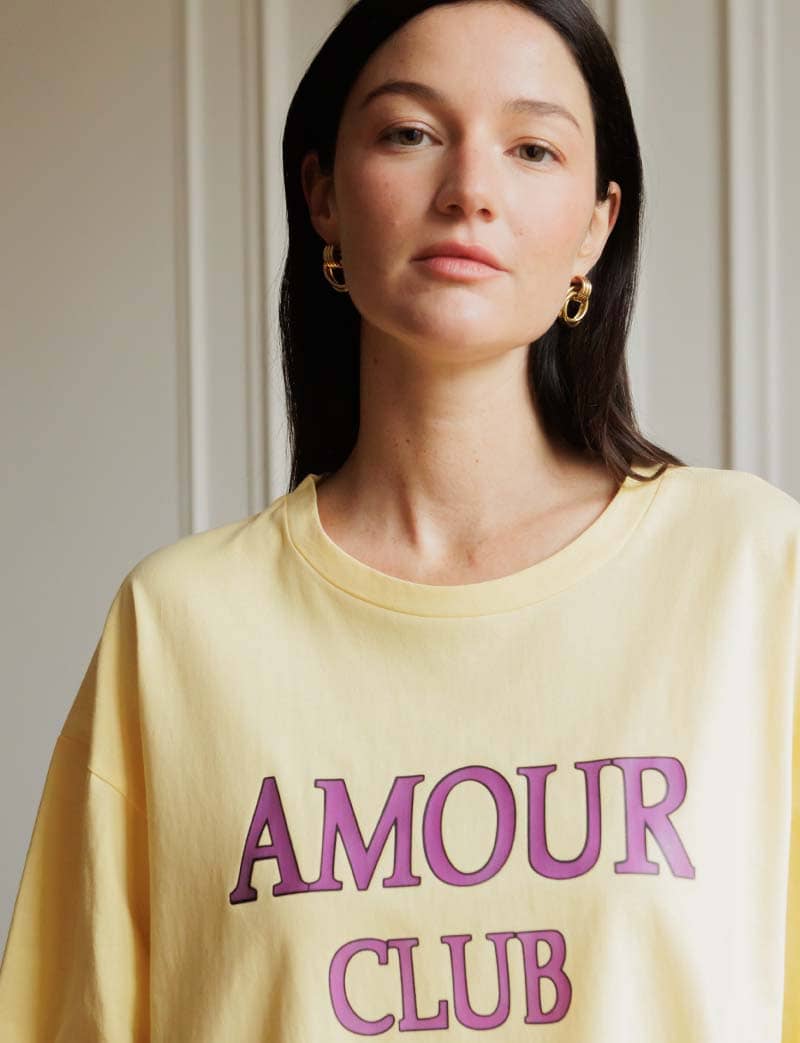 Yellow Love Club T-shirt