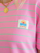 Pink & Green Beach Vibes T-shirt