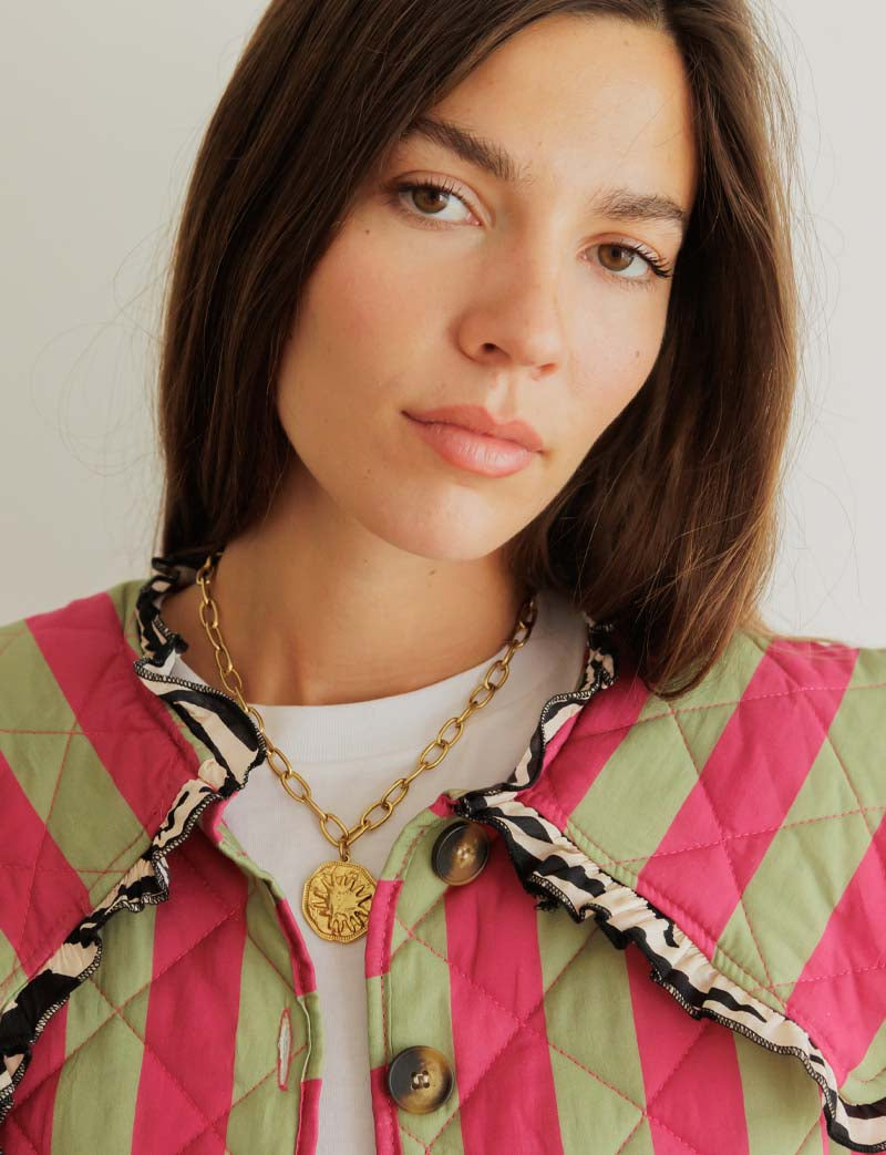 Lola striped & zebra jacket