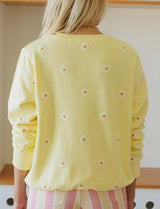 Yellow Daisy Sweatshirt