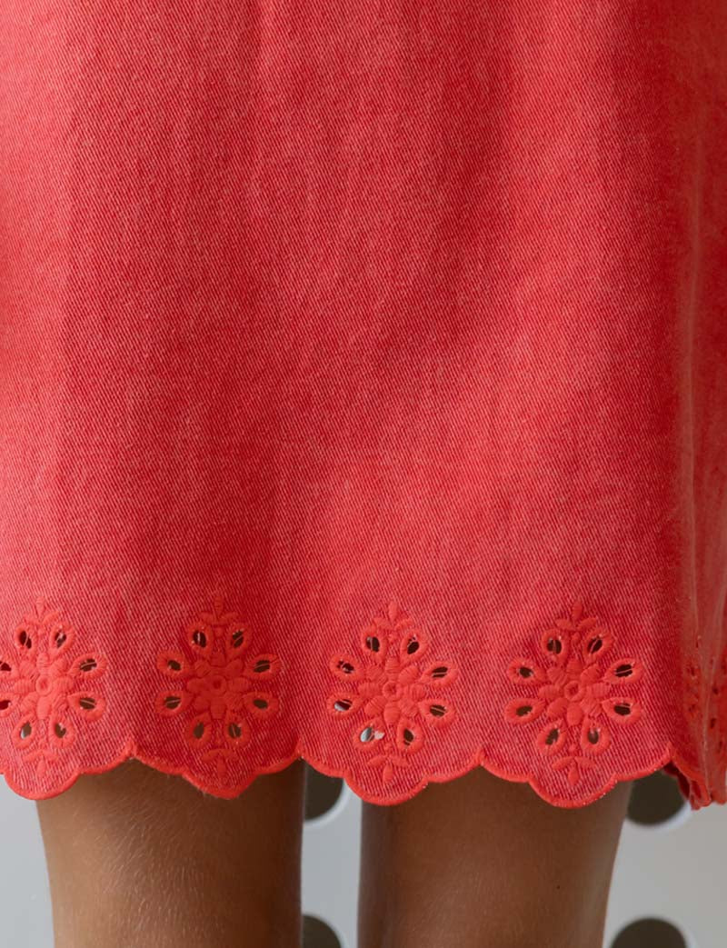 Coral Iker Robe