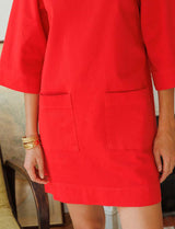 Robe rouge Shila