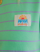 Green & Purple Beach Vibes T-shirt