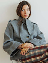 Gray coat Esteban