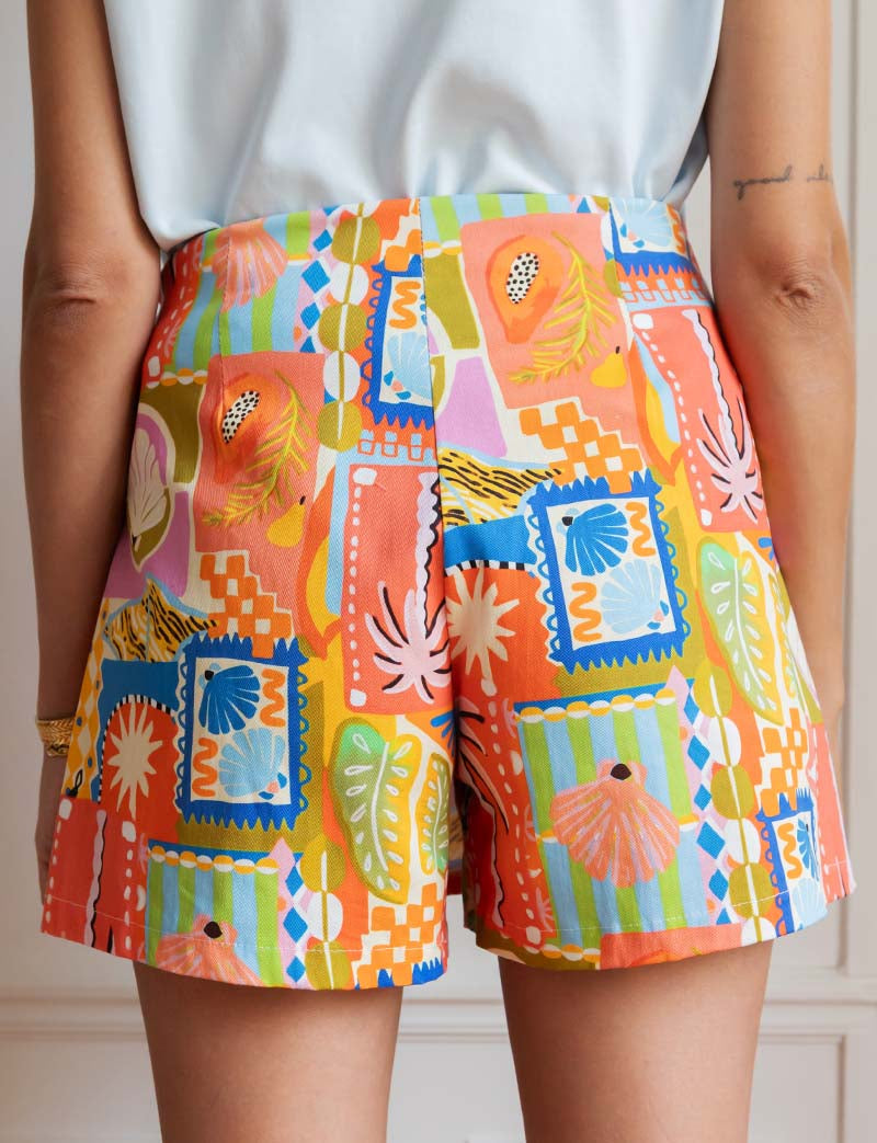 Falda corta multi Jara
