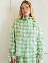 Chemise vichy vert Mateo