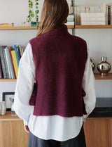 Pull bordeaux Zary