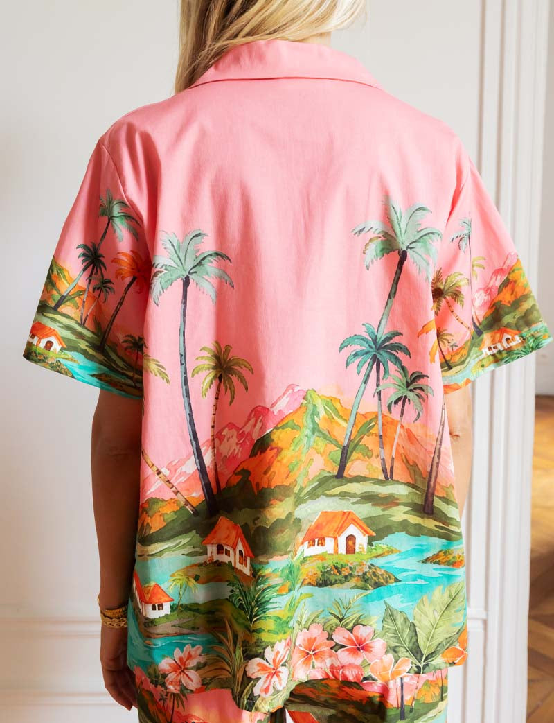Conjunto rosa Bora