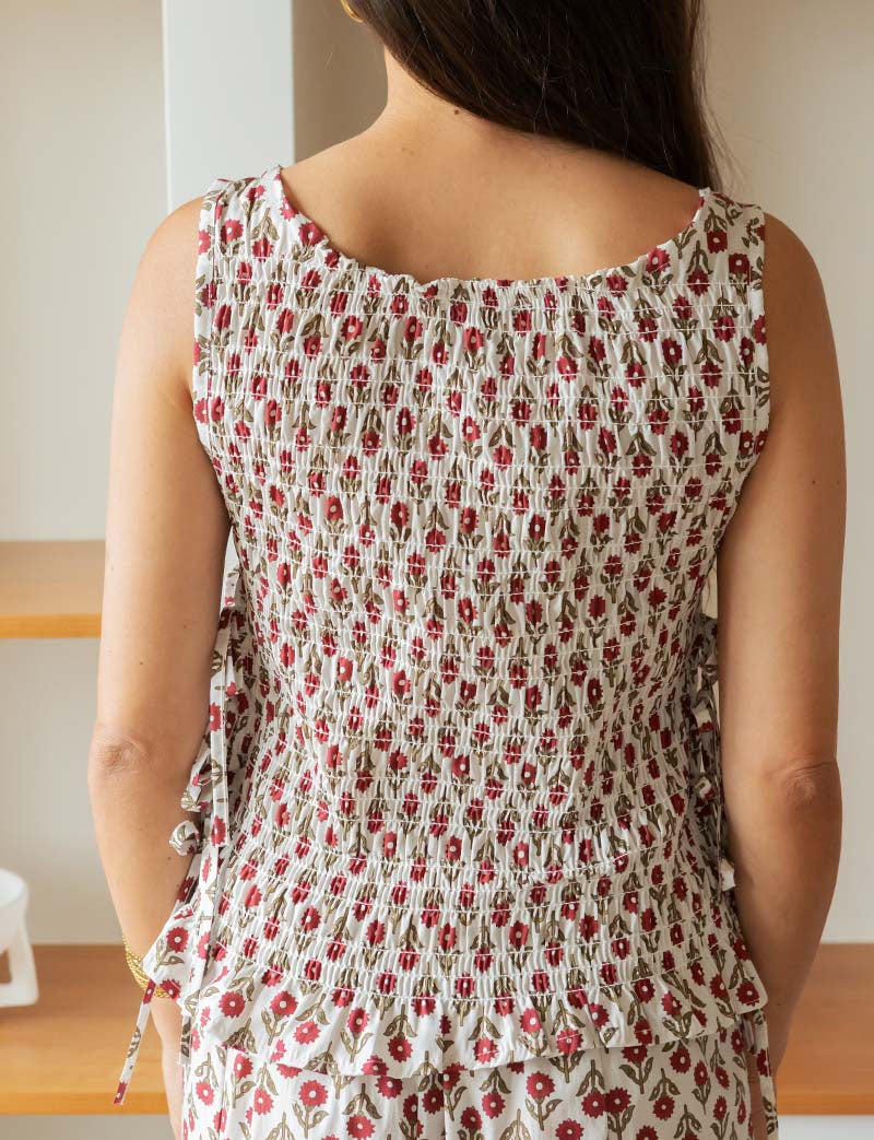 Olaya Floral Top