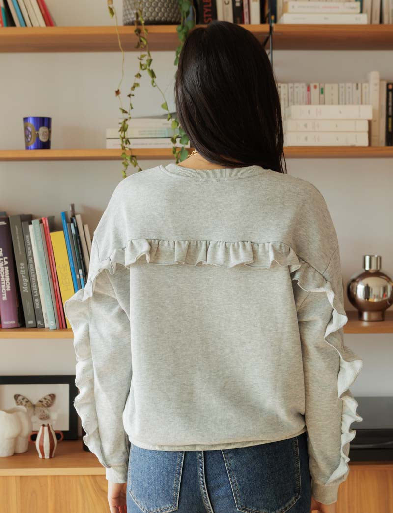 Sweat gris Honoré