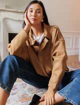 Virgile camel jacket