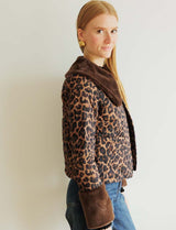Jess leopard-print jacket