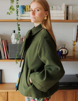 Khaki coat Esteban