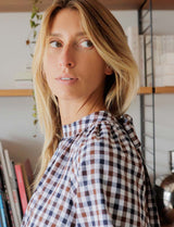 Blouse à carreaux Melia