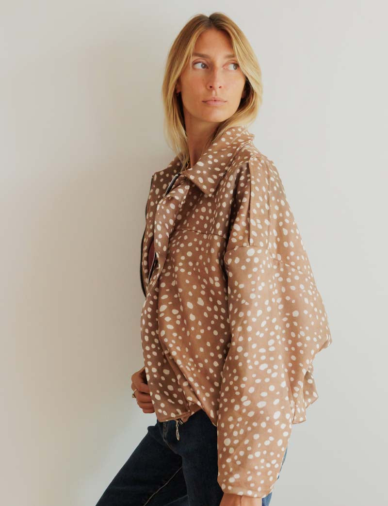 Chaqueta color bambi Virgile