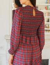 Palomy plaid blouse
