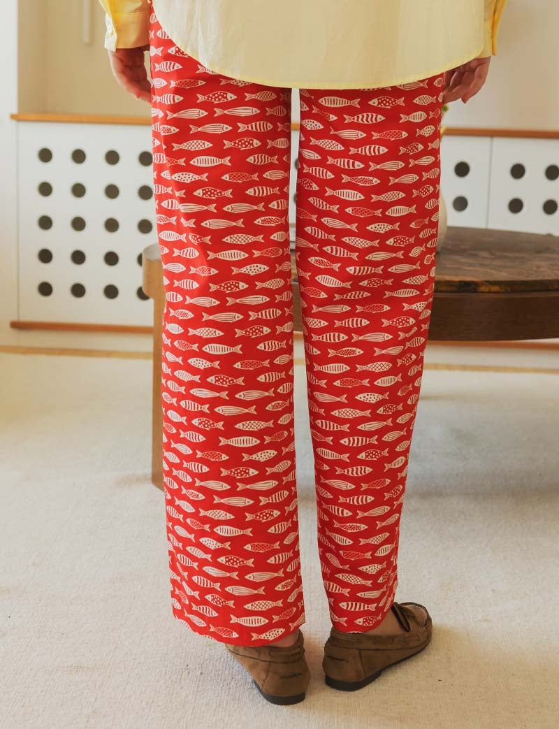 Pantalon rouge Elio