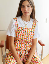 Alix cherry overalls