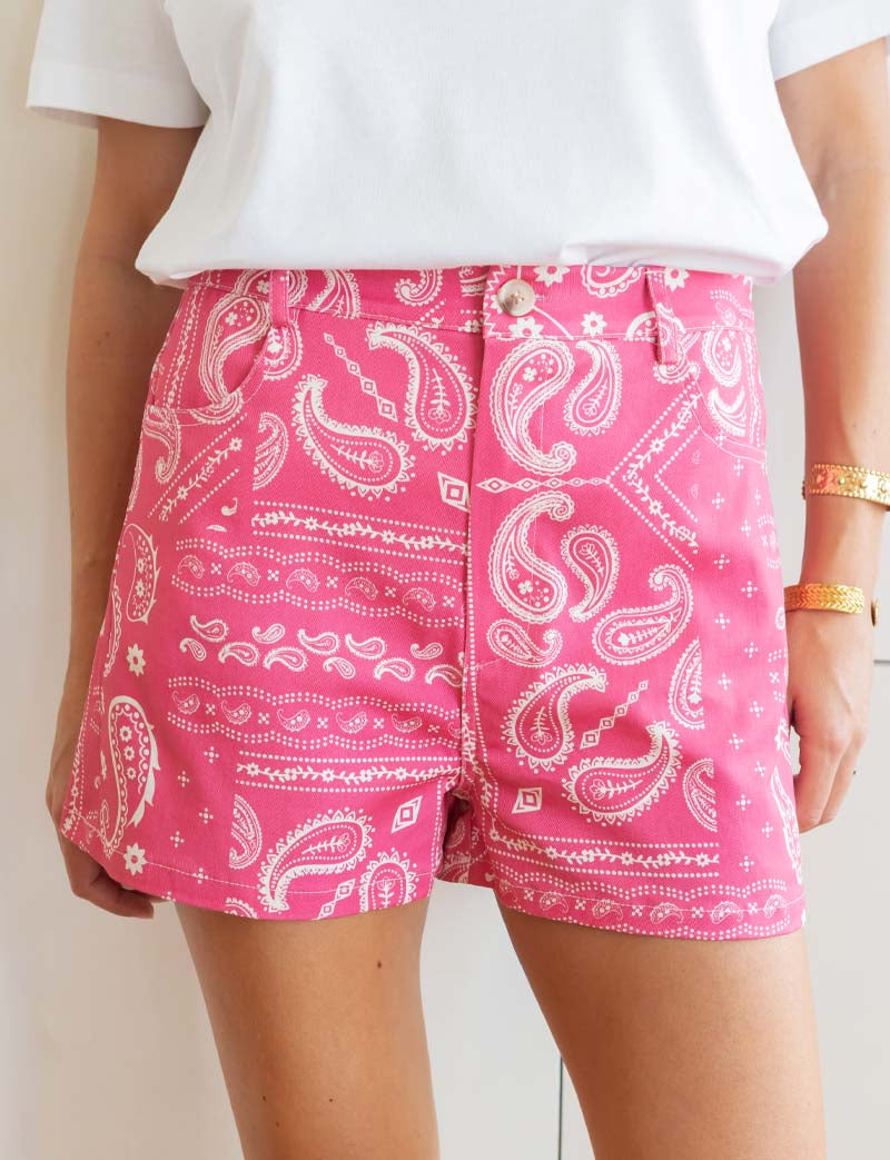 Short Rose Bandana Kevy