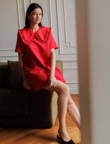 Red Romane Dress