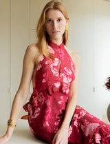 Robe bordeaux Elana