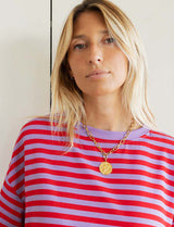 Red & Lilac Conrad T-shirt