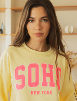Yellow Soho Sweatshirt