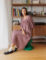 Robe à carreaux Florence