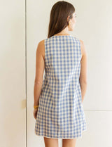 Blue Vichy Dress Raymonde