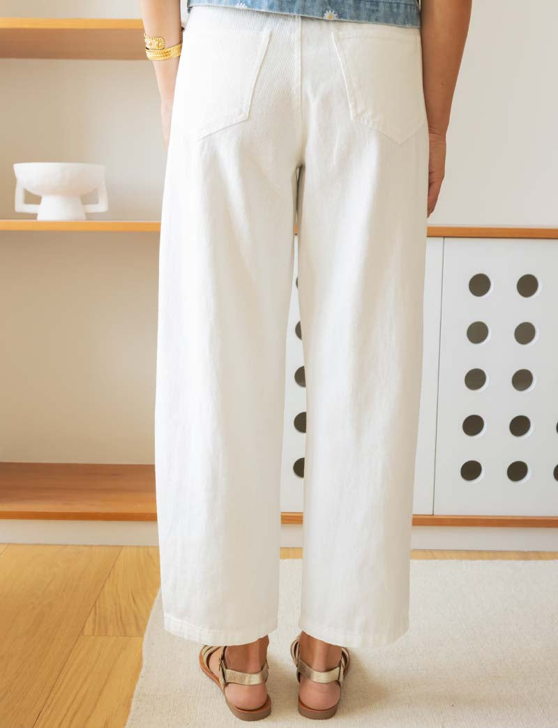 White Rami Jeans