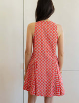 Robe rouge & coeurs Rita