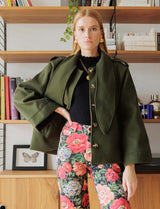 Khaki coat Esteban