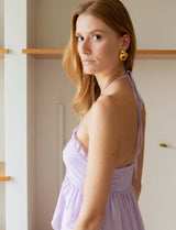 Robe lilas Yalina