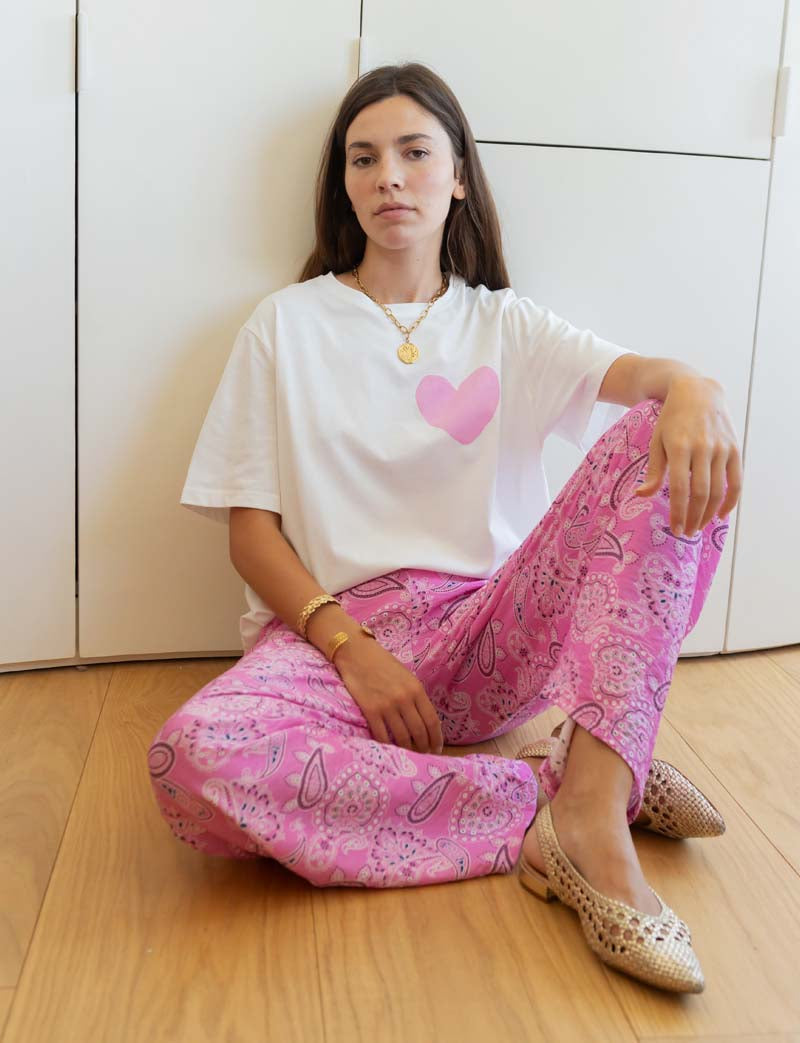 T-shirt blanc Love is Love