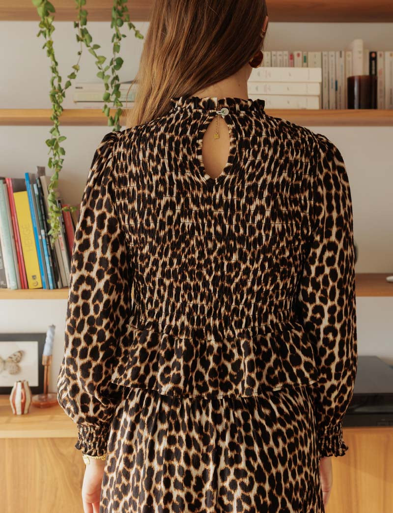 Blouse léopard Palomy