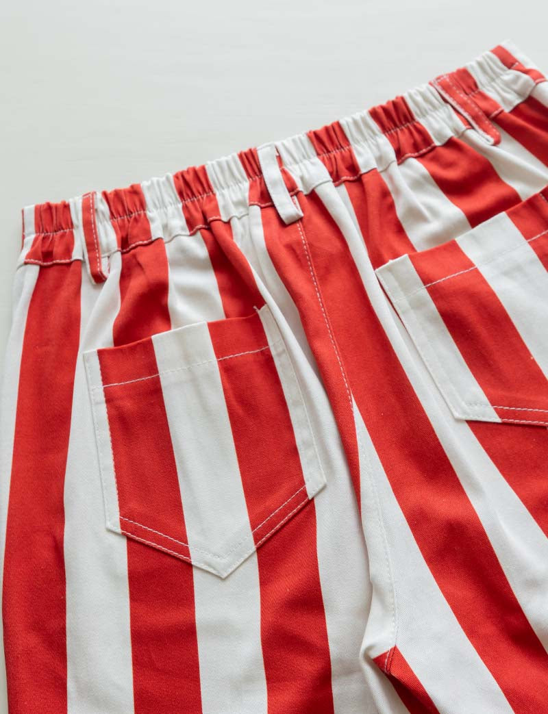 Red striped jeans Aldo