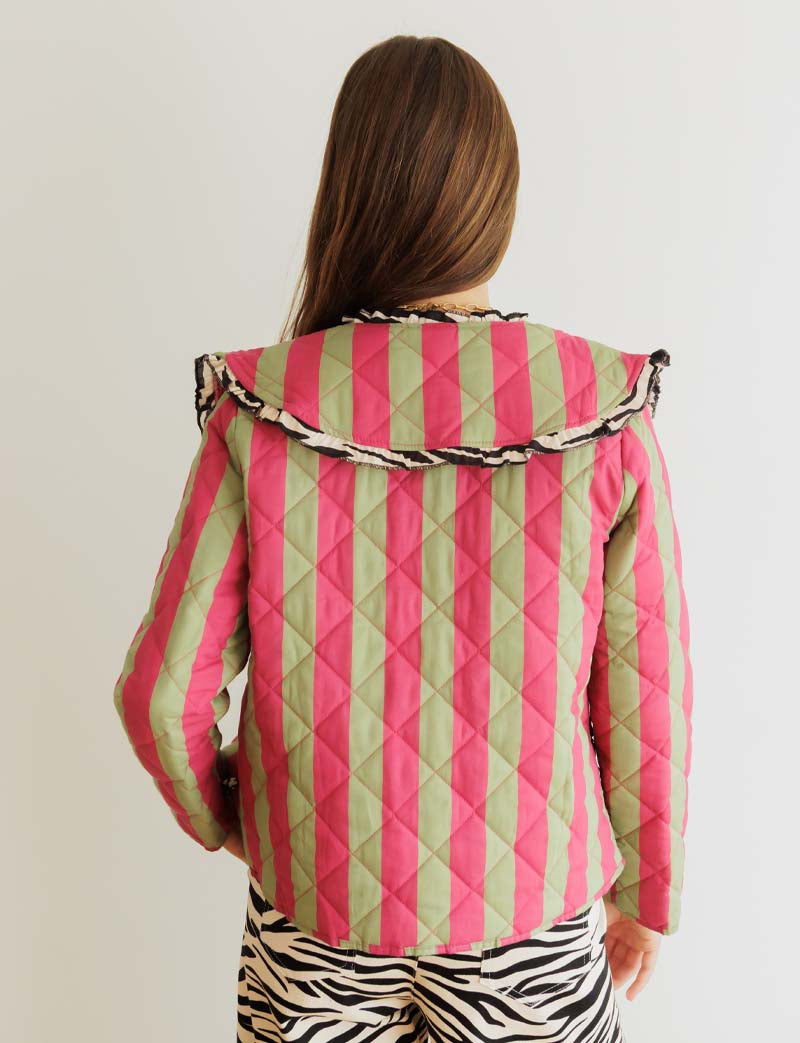 Lola striped & zebra jacket
