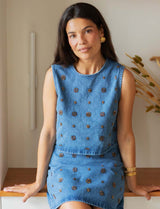 Blue Nista Skirt