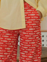 Pantalon rouge Elio
