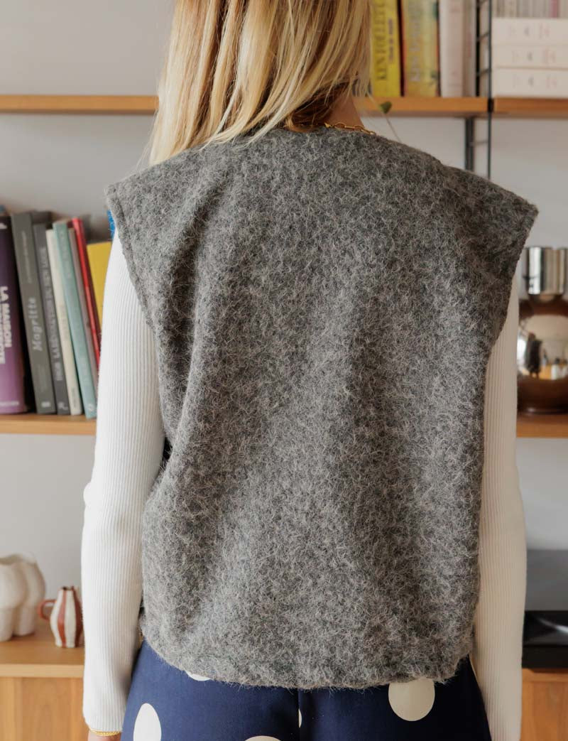 Gilet gris Peny