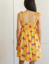 Yellow floral dress Elish