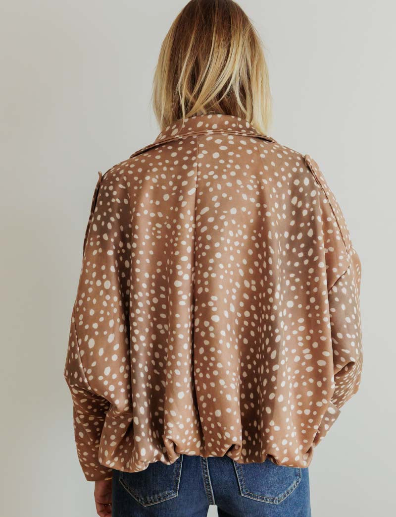 Chaqueta color bambi Virgile