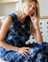 Blue Zifa Top