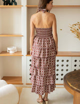 Terracotta Diana Dress