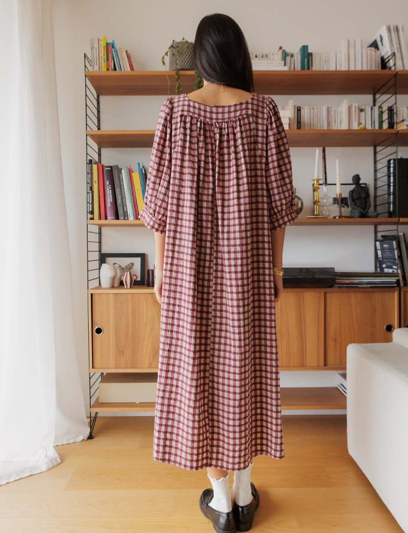 Robe à carreaux Florence