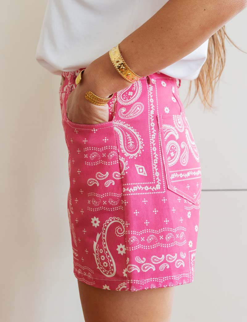 Short Rose Bandana Kevy