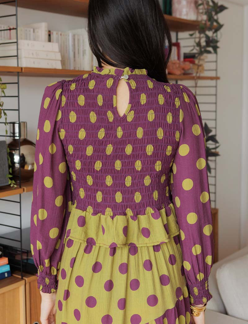 Blouse à pois Palomy