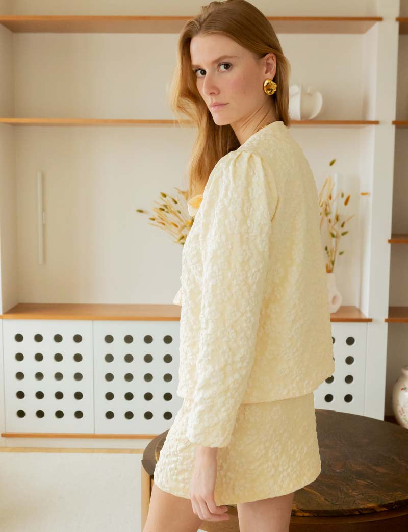 Blouse jaune Giya