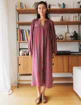 Vestido burdeos Vivy